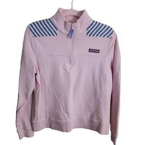 Vineyard Vines Pink Blue Striped Seersucker Shep Shirt Size M